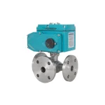 Electric-Actuator-3-Way-Flange-Ball-Valve