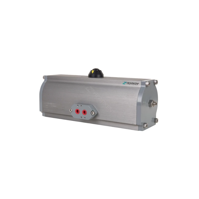 Actuador neumático compacto de aluminio con yugo escocés de HPAC